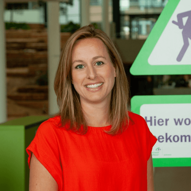 Our team member Lonneke